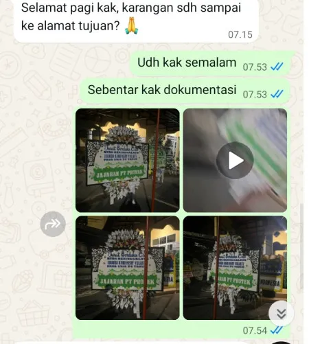 Pengiriman Papan Bunga Selamat Kotabaru Bekasi Barat